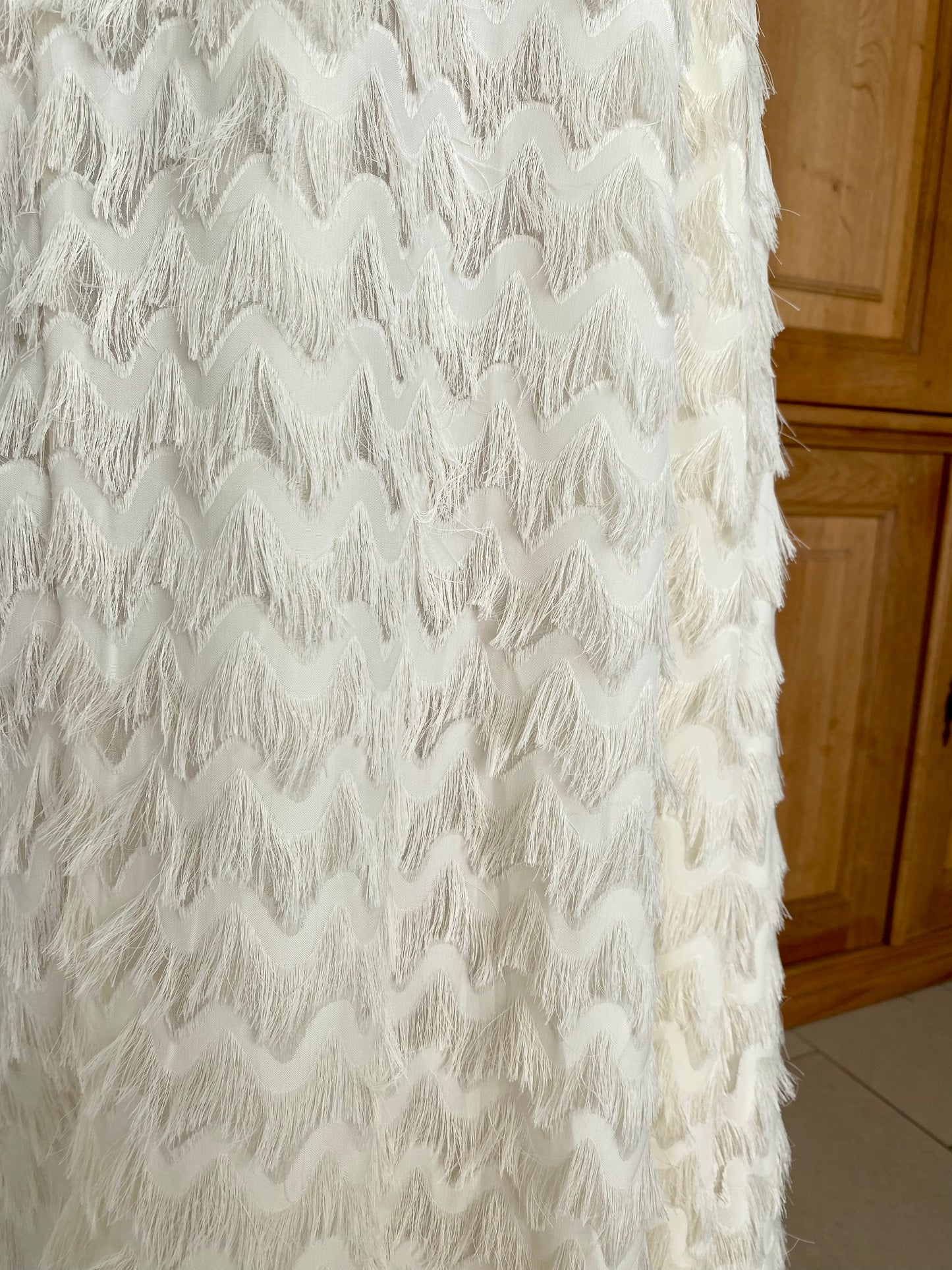 ecru skirt