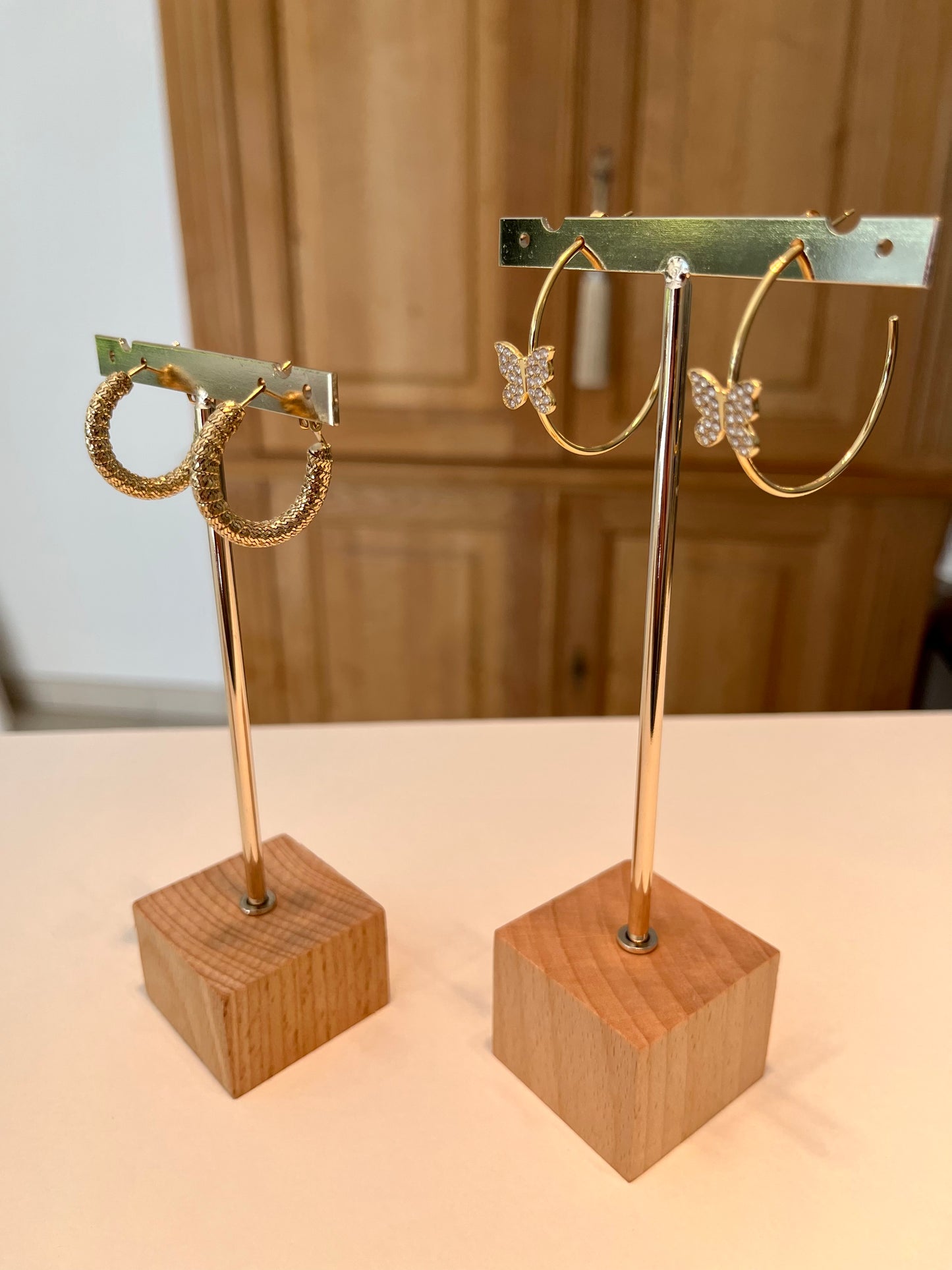 Twisted earrings