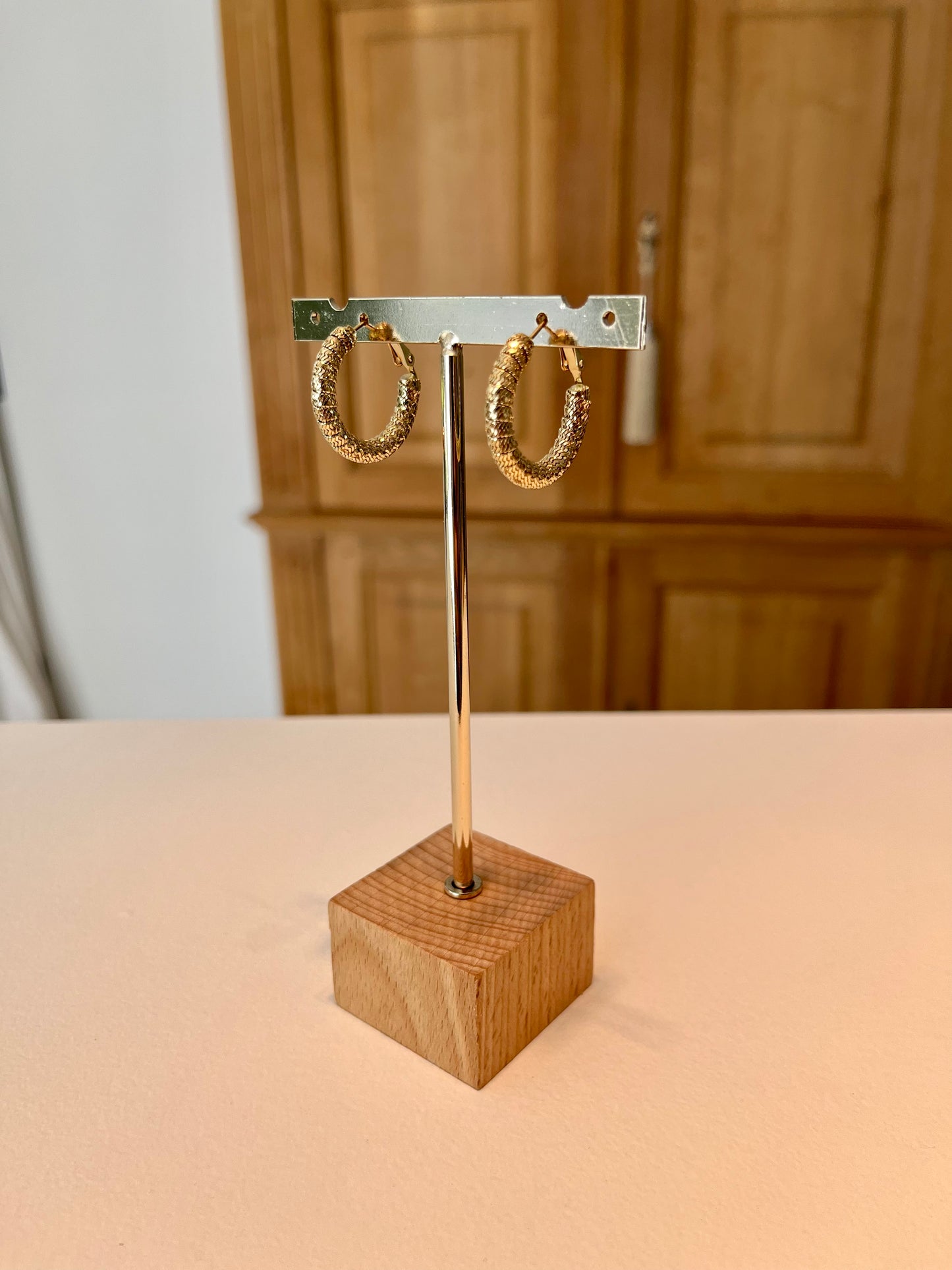 Twisted earrings