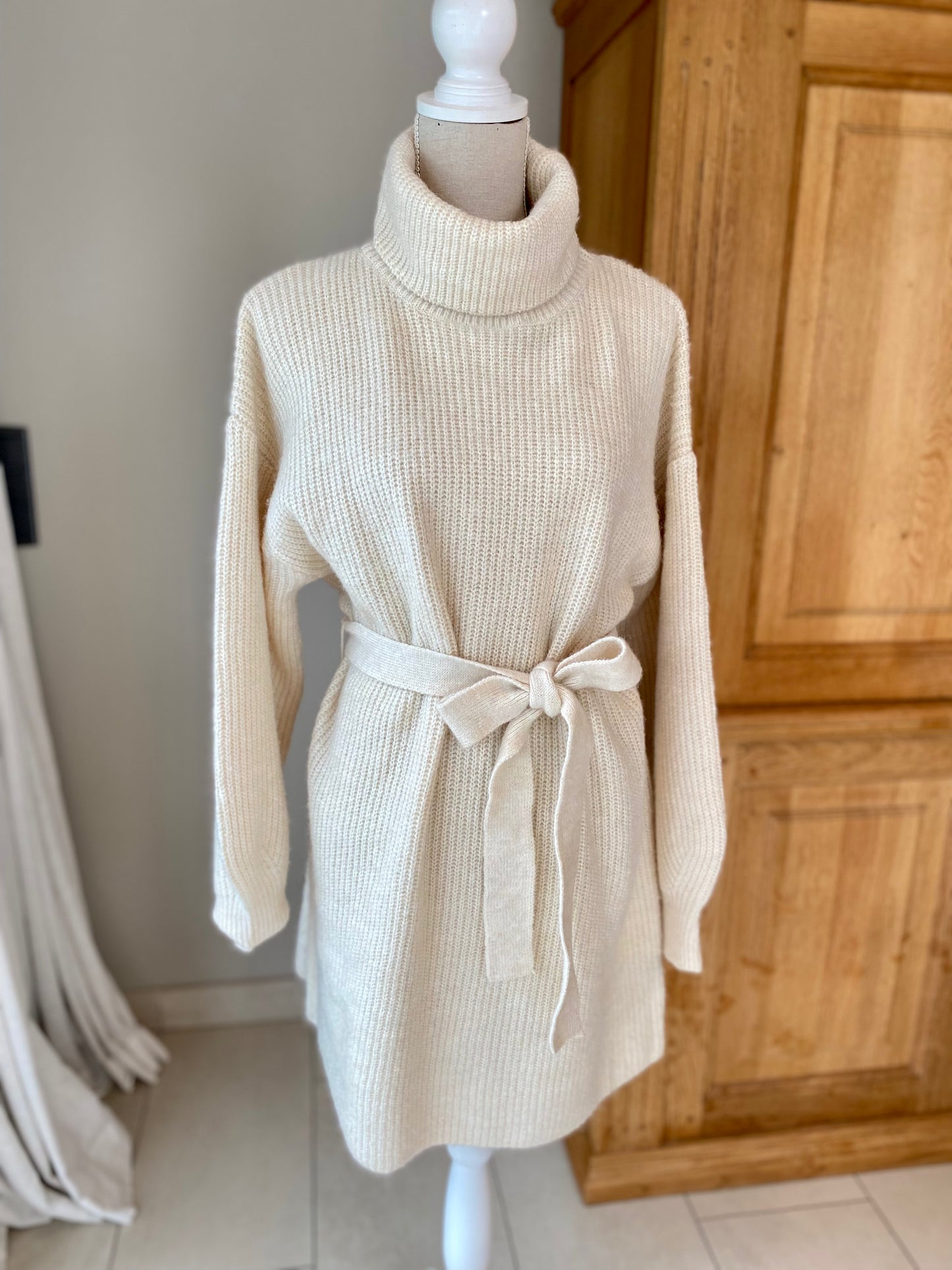 MAYA dress beige