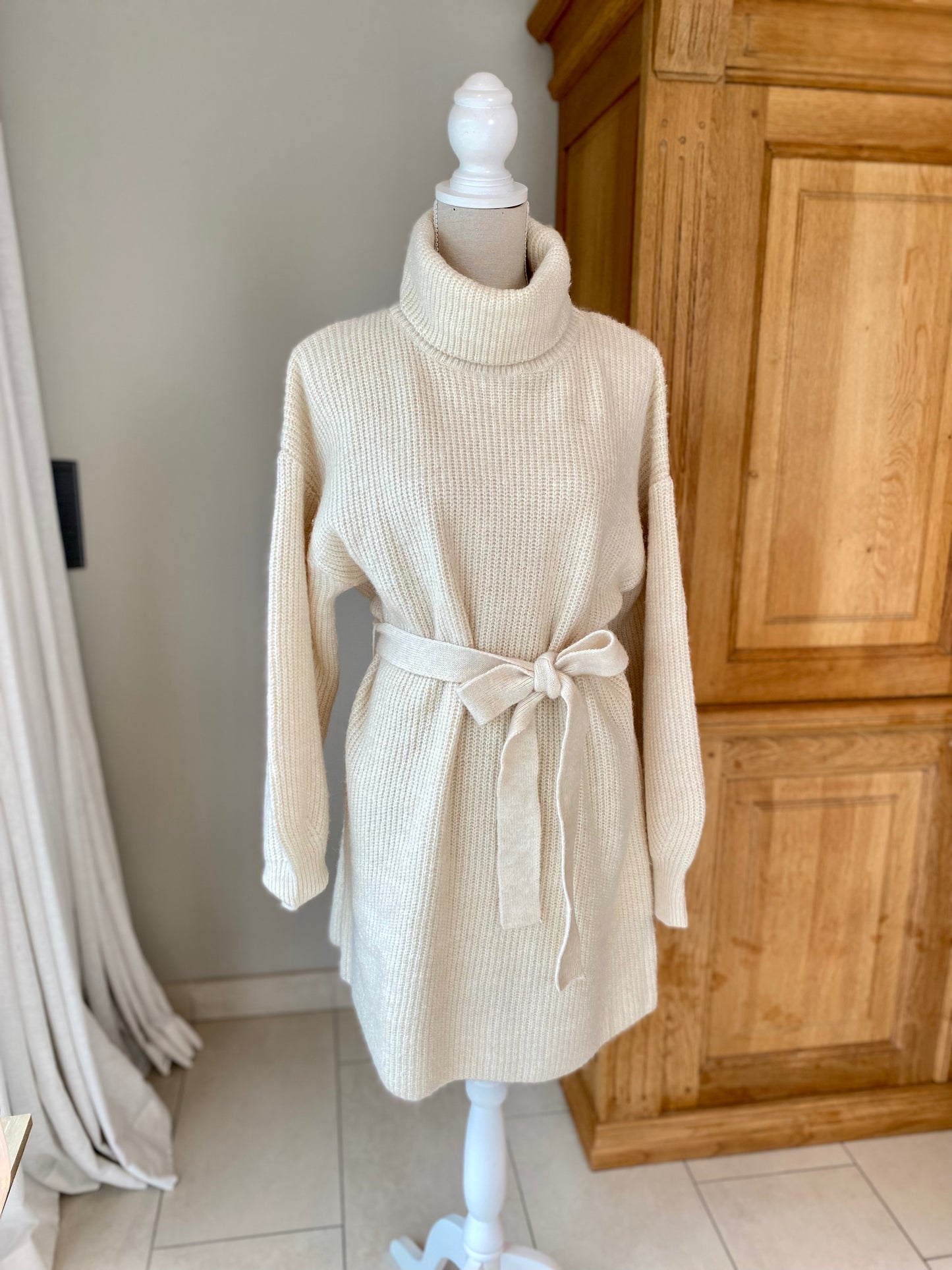 MAYA dress beige