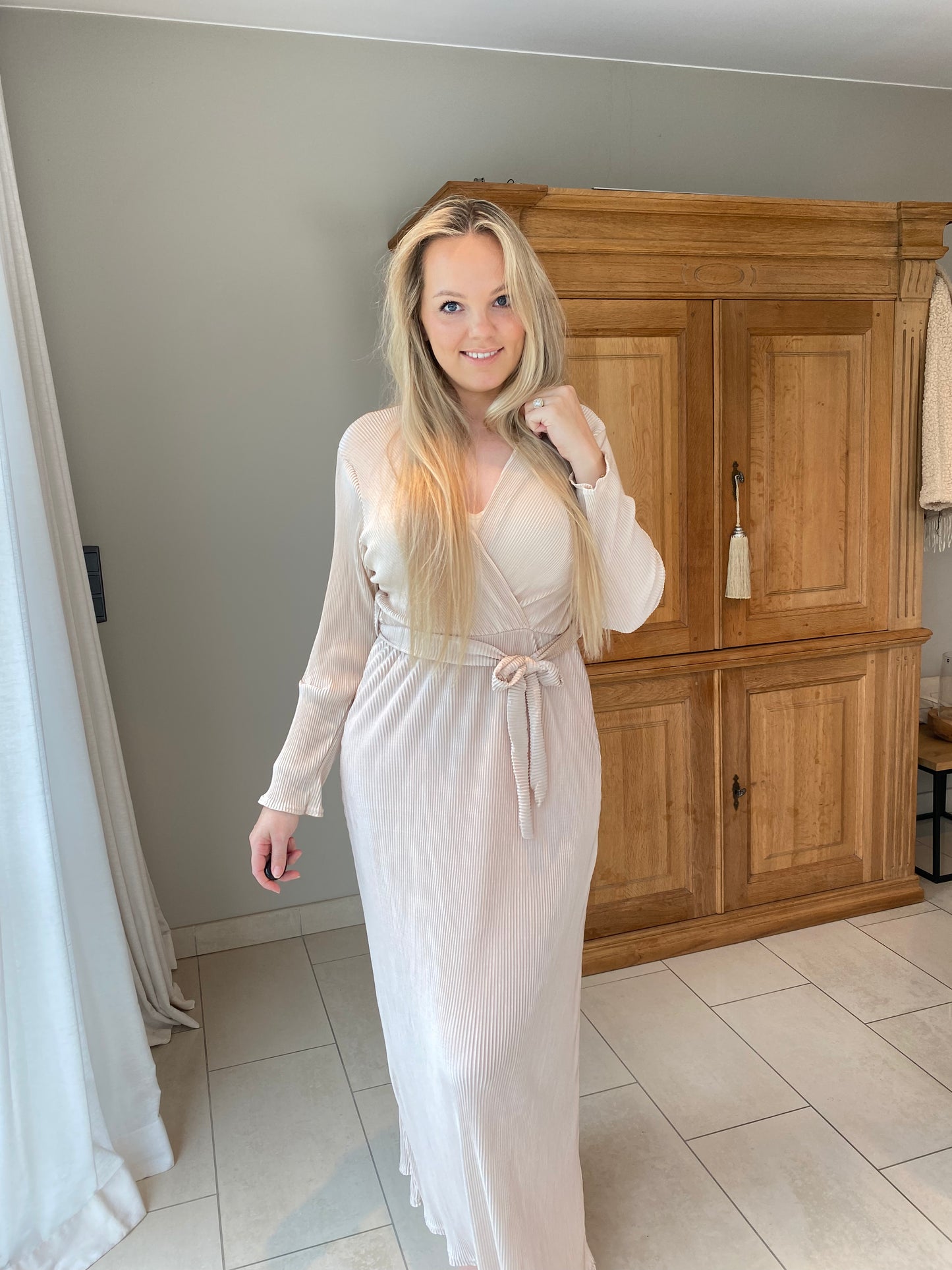 JUDY maxidress beige