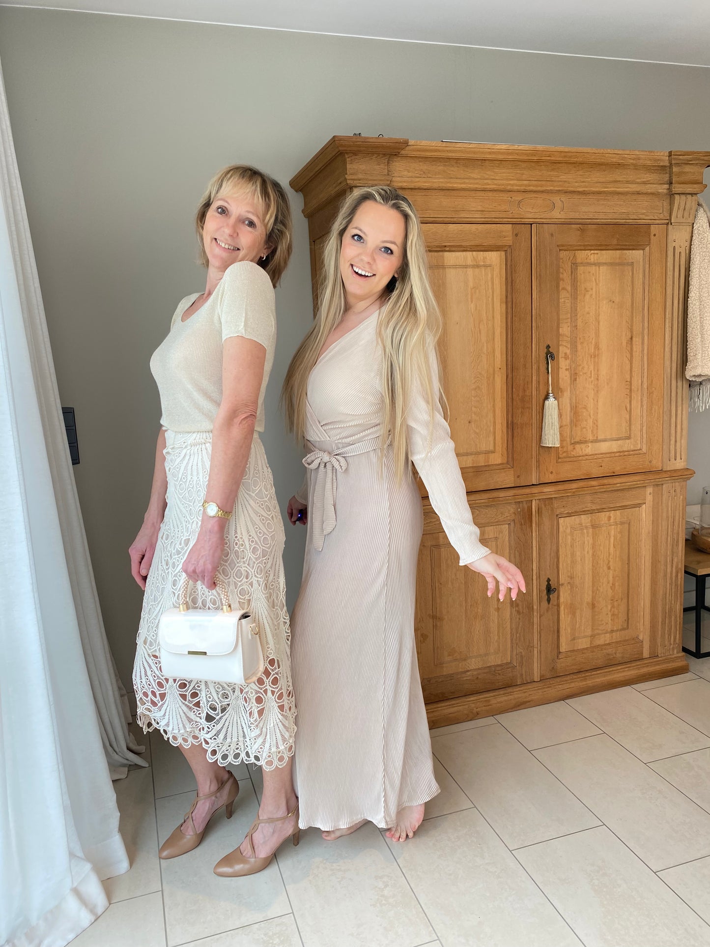 JUDY maxidress beige