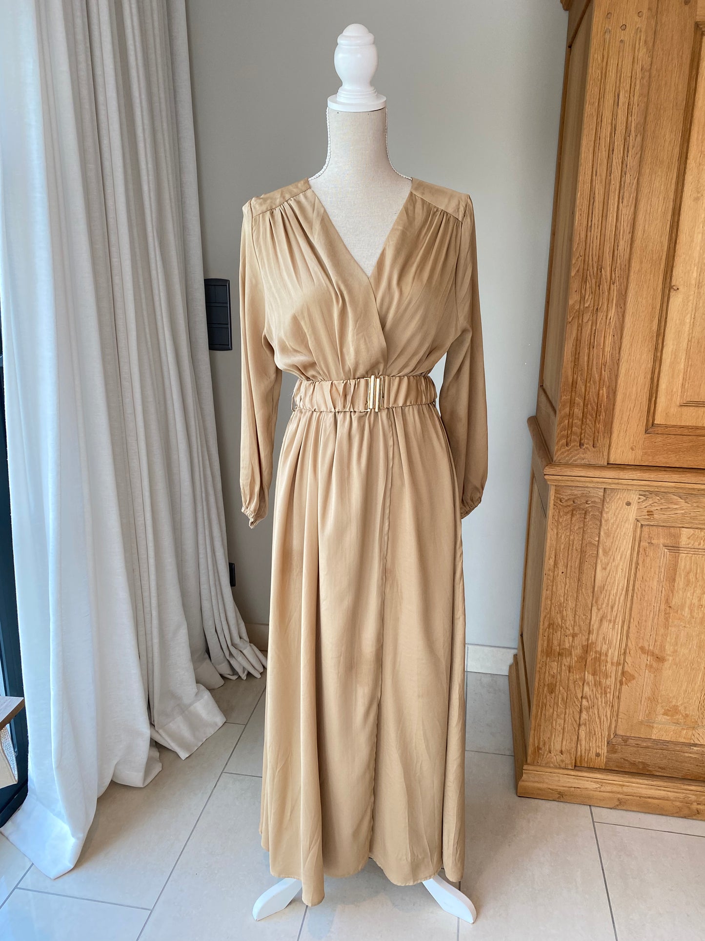 HELENE dress beige