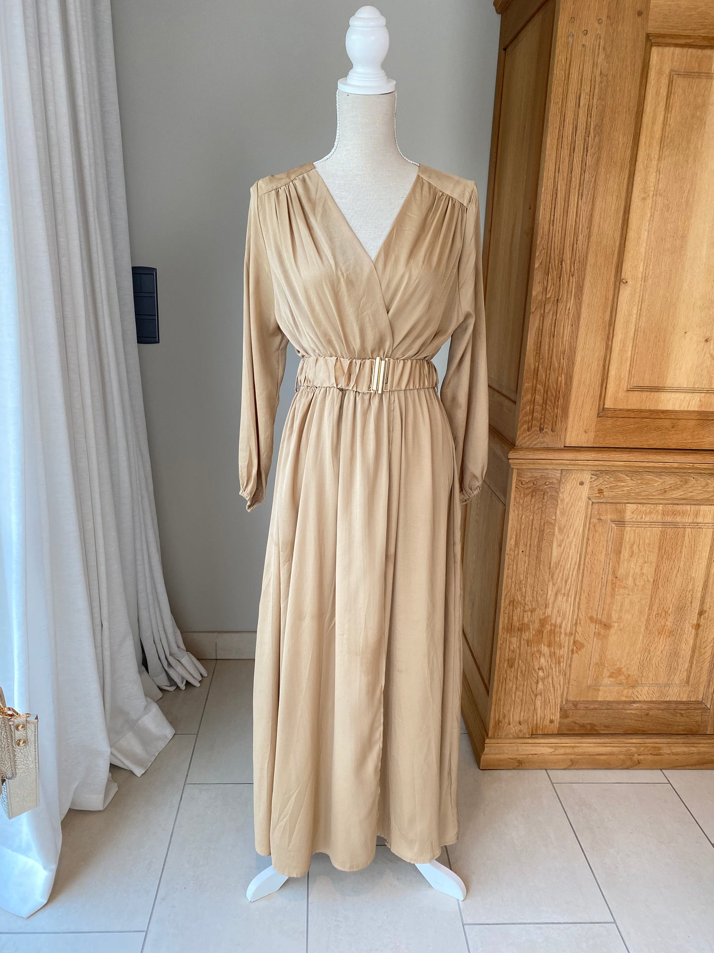 HELENE dress beige