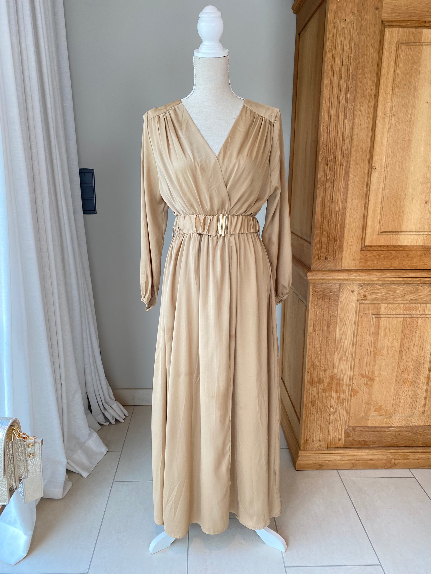 HELENE dress beige